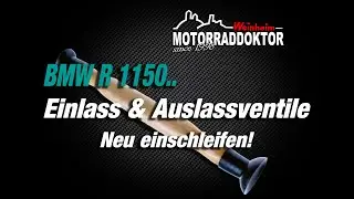 BMW R 1150 Einlass- Auslassventile einschleifen | Wie geht das beim Motorrad...!? | #motorraddoktor