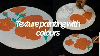 Texture Painting With Colors #texture #texturepainting #beautiful #texturepaint #art #painting