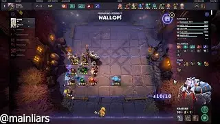 Alliance : 4 Brawl - 6 Mage - 2 Dragon - 1 Magus - 2 Human / Dota Underlords : Knockout Ranked