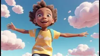 Roblox Tiny Character Lost on the Cloud Playground | Kids Songs and Nursery Rhymes