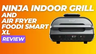 Обзор гриля и аэрогриля Ninja Foodi Smart XL для использования в помещении.