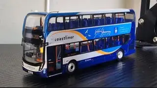 Reviewing the Ukbus 6520 Stagecoach 700 Coastliner model bus 1/76 scale
