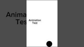 Testing #animation physics