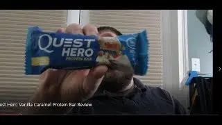 Quest Hero Vanilla Caramel Protein Bar