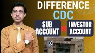 Difference between CDC sub account and investor account || cdc sub account vs investor account