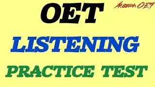 OET Listening Practice Test | #oet #oet_exam #2026 