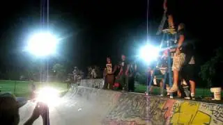 Spine Damage Ladder Drop- Brodie Sellars (Seven Skates)
