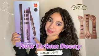 Urban Decay New 24/7 Liquid Stick & Mascara Swatches/DEMO