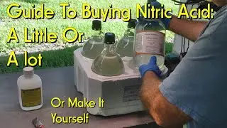 Buying Nitric Acid For Gold and Silver Refining #chemistry #gold #silver #ewaste #goldrecovery