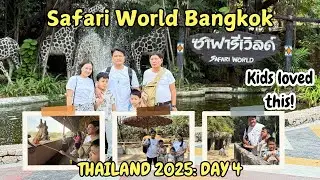 Thailand Travel Vlog 2025 | Day 4: Family Adventure at Safari World Bangkok