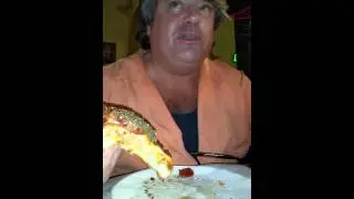 Ed Shipek Discussing Pizza at Four Brothers