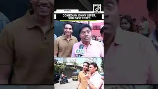 Comedian Johny Lever and his son cast vote in BMC Elections 2026