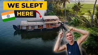 KERALA'S HIDDEN GEM -  Exploring KERALA'S BACKWATERS on a HOUSEBOAT in ALLEPEY, INDIA