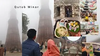 Qutub Minar | Ambience Mall | Sarojini Market |