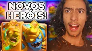 N&Atilde;O TE CONTARAM ISSO! Sobre o Novo Her&oacute;i Servo CLASH ROYALE 