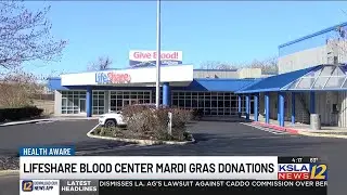 LifeShare Blood Center offering king cake to donors