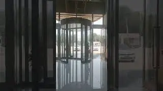 #automatic #doors #engineering #construction #revolving door#hotel door