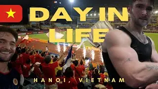 STADION in VIETNAM!!⚽️🏟️ SO lebe ICH!!🇻🇳 (VLOG)