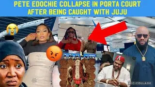 NO THIS IS S@D PA PETE COLLAPS3 IN PORTA COURT AIRP0RT AS HE ARRIVED WITH JUJU & UNEXPECTED HAPPEN