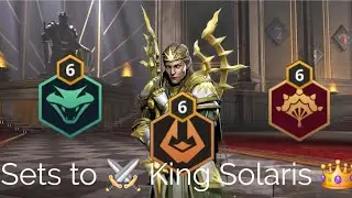 Shadow Fight 3 | Sets to make Solaris give his Crown 👑 
