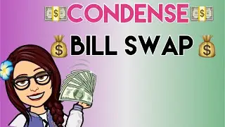 🤑Cash Condense Bill Swap🤩#billswap #cashcondensing #money