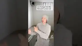 RARE footage of Ghislaine Maxwell&rsquo;s solitary cell #shorts