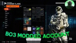BO3 Modded Account Service PS4/PS5 with Modded Gear, Unrealeased Camos, Colored Name, Emblems & More