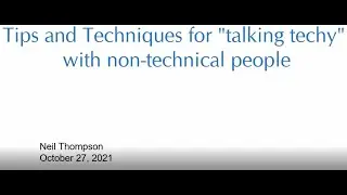 Tips and Techniques for 