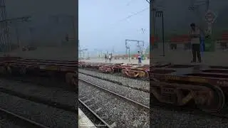 hyperlapse magic arakonam speedy goods trains #timelapse #arakonam #hyperlapse #goodstrain #train