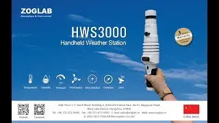 ZOGLAB HWS3000 Handheld Weather Station