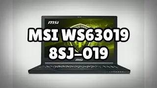 Photos of the MSI WS63019 8SJ-019 | Not A Review!