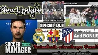 Save data soccer manager 2022 |Special Money