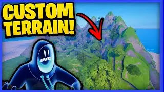 Как создать потрясающий ландшафт в Fortnite Creative! (Учебное пособие)