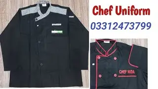 Chef Coat Kitchen Chef Jacket online in Pakistan Best quality Cooking hat Apron