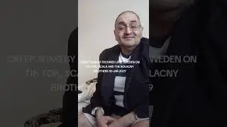 CREEP SUNG BY RICHARD LANE SWEDEN ON TIK TOK AND SCALA