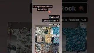 Zara printed shirts | #support #share #subscribe #like #like #smokie #clothing #shirts #subscribe