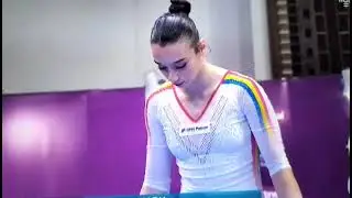 Алексия Бланару 🤸 13.266 BB AA 2025 Jr. Worlds #romaniateam #gymnast