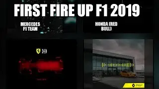First fire up Ferrari vs Mercedes vs Honda vs Renault Sound f1 2019