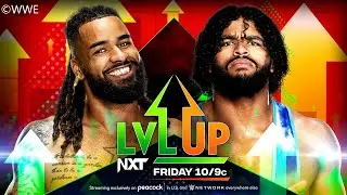 Oro Mensah vs Tavion Heights / Singles Match / NXT Level Up #85 / WWE 2K23
