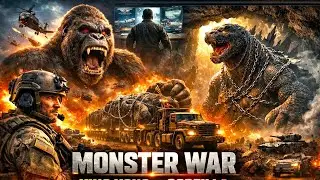 MONSTER WAR: Army vs King Kong vs Godzilla