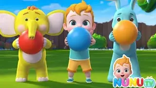 Colors Song for Kids 🌈 | Learn Colors with Fun Music | Preschool & Toddlers&lrm;⁨@NuNuTVNurseryRhymes