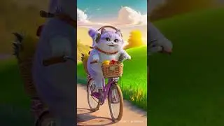 Cats Riding a Cycle.. #shortvideo #shortvideo #usacats #catshorts #viralcatsshorts #cute