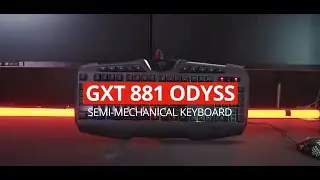 GXT 881 Odyss Semi-Mechanical LED Keyboard