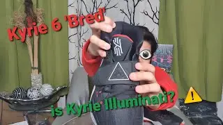 NIKE KYRIE 6 EP 'BRED' [UNBOXING & REVIEW] | IS IT ILLUMINATI SHOES??