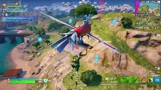 Fortnite chapter 5 season 1: No builds with the bestie (fa-la-la-la fishstick skin gameplay)