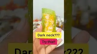Black neck, Body Tan, Dark spots removing easy at Home #shorts #shortvideo #ytshorts