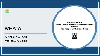 Applying for MetroAccess