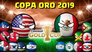 COPA ORO CONCACAF 2019 resumen | countryballs