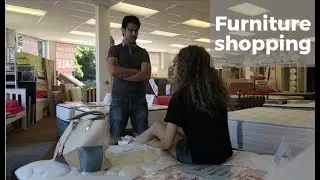 Furniture shopping for our new flat