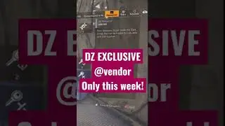 Save your DZ resources for the exclusive items sold at vendor to save you from DZ farming